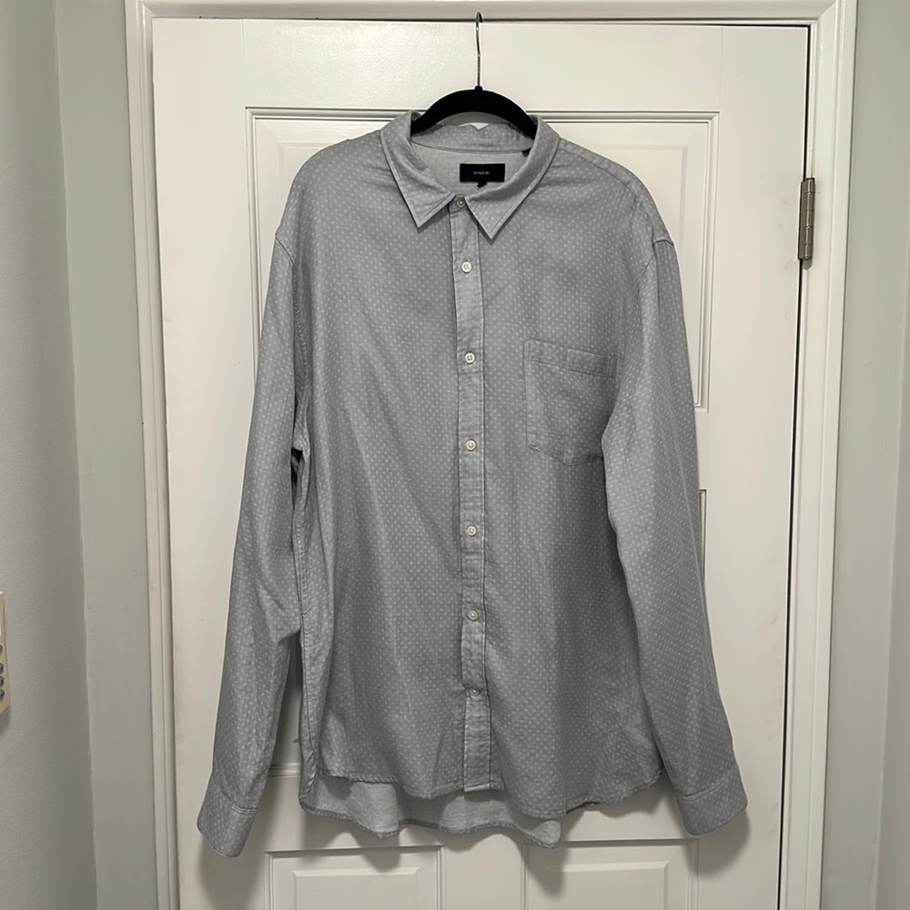 Vince button down top
